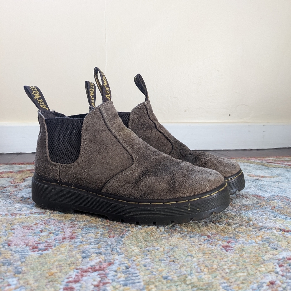 Dr. Martens chelsea work boot platform non slip